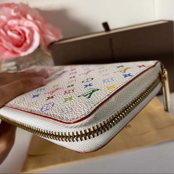 Louis Vuitton zippy multicolor white mc wallet - Picture 4 of 15